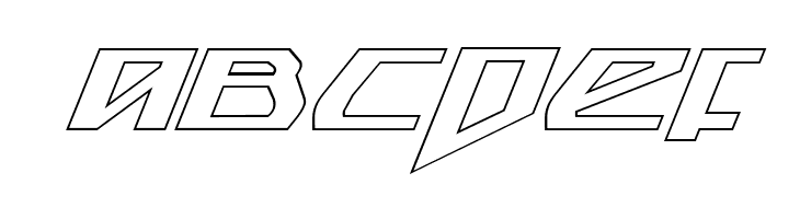 Snubfighter Outline Italic  Free Fonts Download