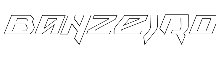 Snubfighter Outline Italic  Free Fonts Download