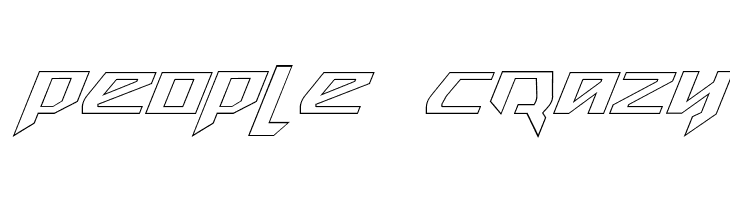 Snubfighter Outline Italic  Free Fonts Download