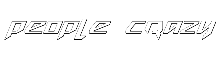 Snubfighter 3D Italic  Free Fonts Download