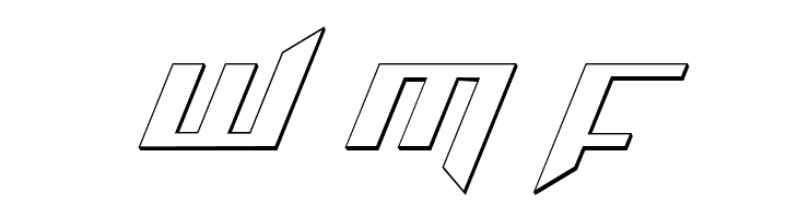 Snubfighter 3D Italic  Free Fonts Download