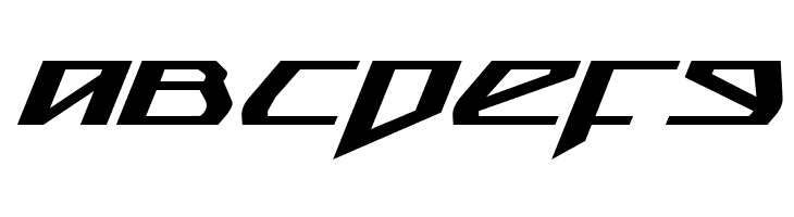 Snubfighter Expanded Italic  Free Fonts Download