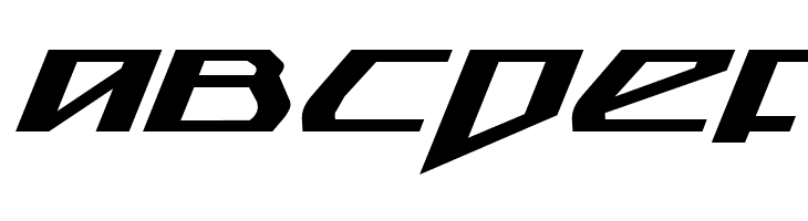 Snubfighter Expanded Italic  Free Fonts Download