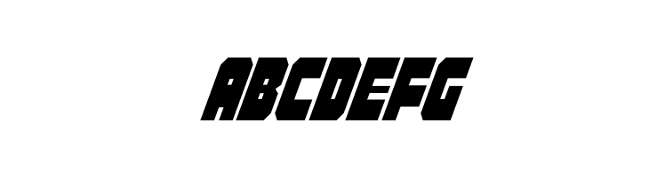 Alpha Taurus CondItalic  Free Fonts Download