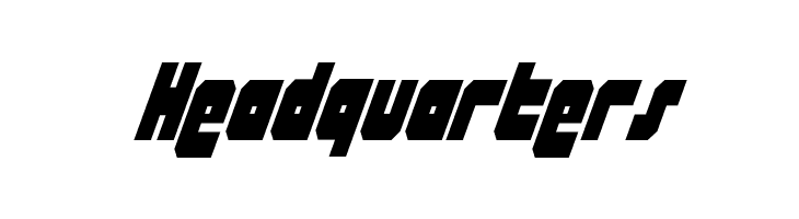 Alpha Taurus CondItalic  Free Fonts Download