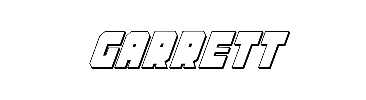 Alpha Taurus 3D Italic  Free Fonts Download