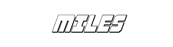 Alpha Taurus 3D Italic  Free Fonts Download