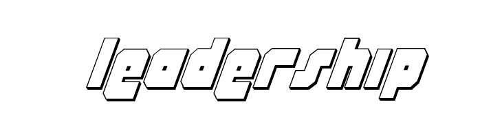 Alpha Taurus 3D Italic  Free Fonts Download