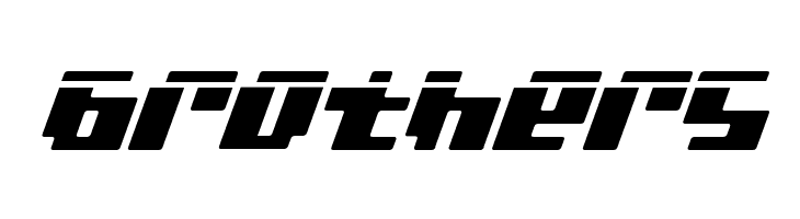 bad robot italic laser  Free Fonts Download