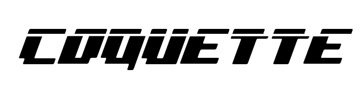 bad robot italic laser  Free Fonts Download