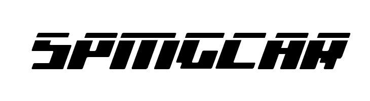 bad robot italic laser  Free Fonts Download
