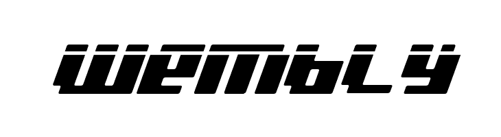 bad robot italic laser  Free Fonts Download