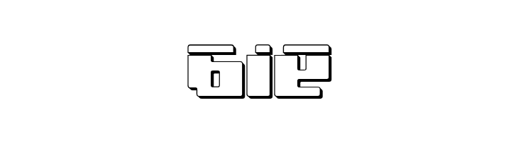 bad robot laser 3d  Free Fonts Download