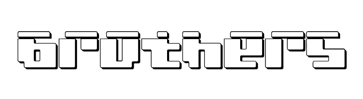 bad robot laser 3d  Free Fonts Download