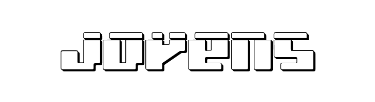 bad robot laser 3d  Free Fonts Download