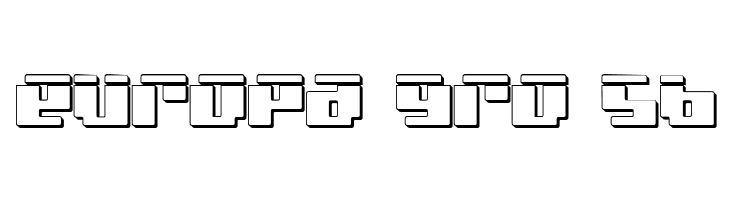 bad robot laser 3d  Free Fonts Download