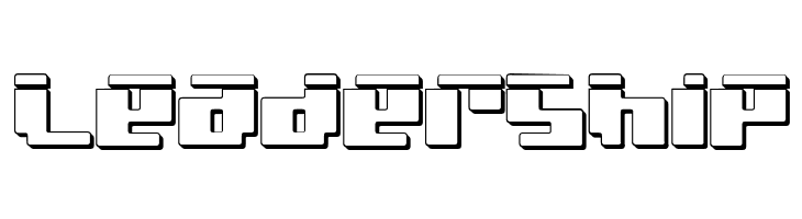 bad robot laser 3d  Free Fonts Download