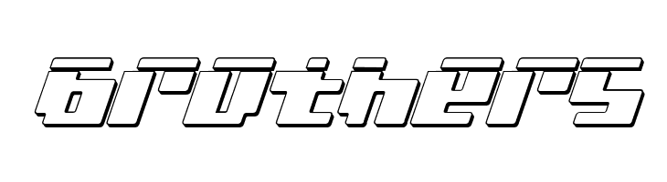 bad robot ital3dl  Free Fonts Download