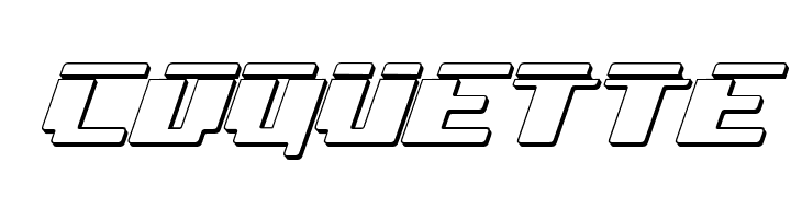 bad robot ital3dl  Free Fonts Download