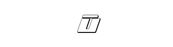 bad robot ital3dl  Free Fonts Download