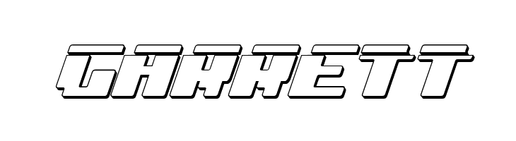 bad robot ital3dl  Free Fonts Download