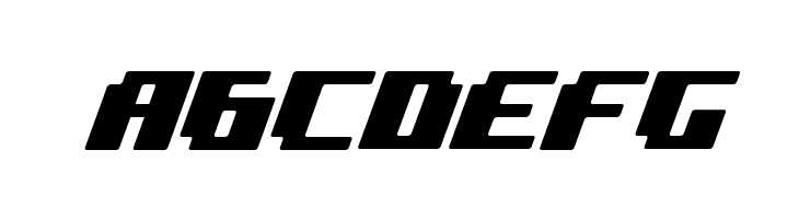 bad robot italic  Free Fonts Download