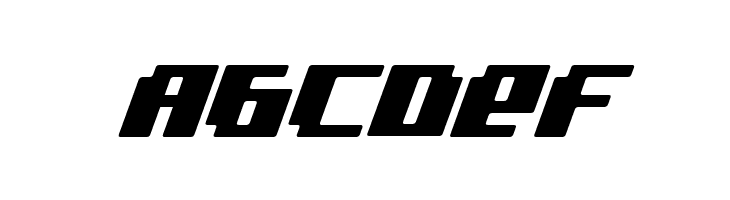 bad robot italic  Free Fonts Download