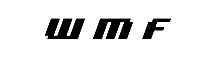 bad robot italic  Free Fonts Download