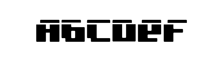 bad robot laser  Free Fonts Download