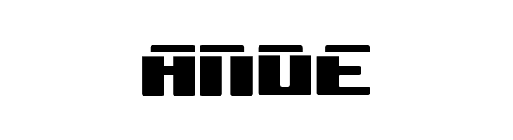 bad robot laser  Free Fonts Download