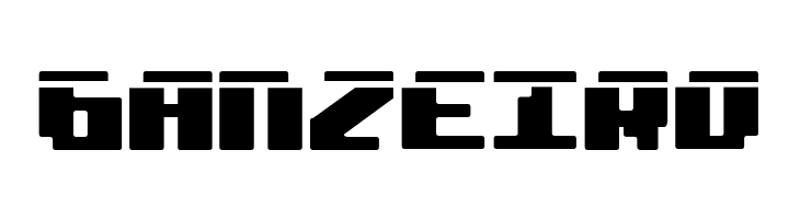 bad robot laser  Free Fonts Download