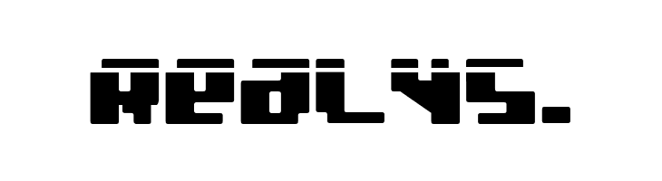 bad robot laser  Free Fonts Download