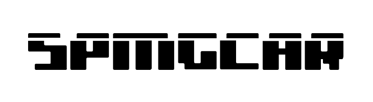 bad robot laser  Free Fonts Download