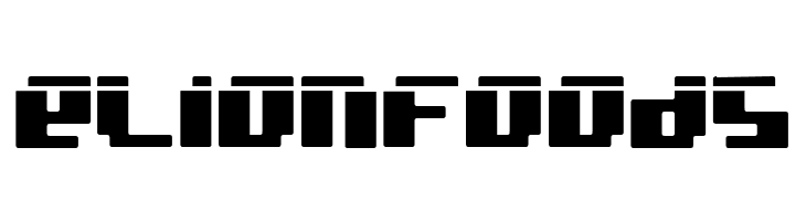 bad robot laser  Free Fonts Download