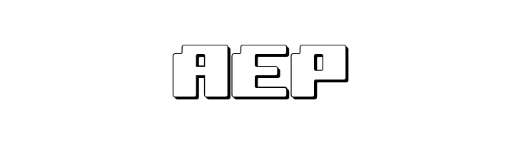 bad robot 3d  Free Fonts Download