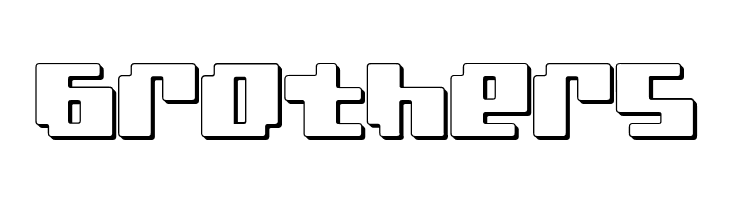 bad robot 3d  Free Fonts Download