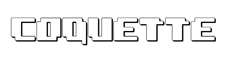 bad robot 3d  Free Fonts Download