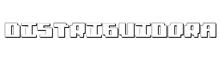 bad robot 3d  Free Fonts Download