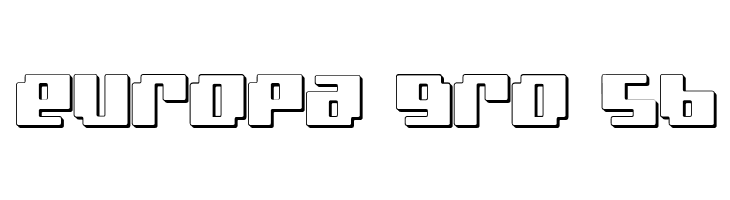 bad robot 3d  Free Fonts Download