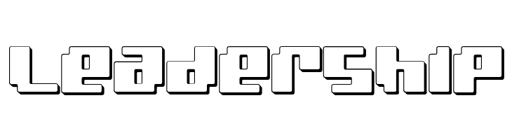 bad robot 3d  Free Fonts Download