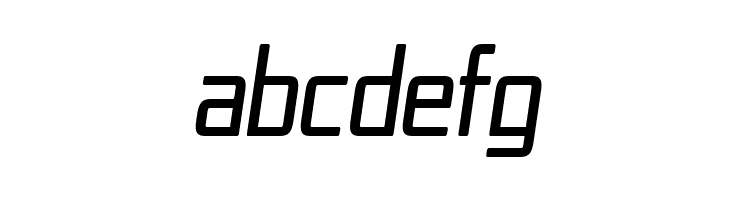 Republika IV Cnd Italic  Free Fonts Download