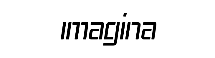 Republika IV Cnd Italic  Free Fonts Download