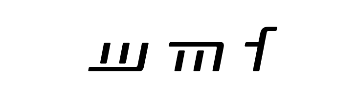 Republika V Italic  Free Fonts Download