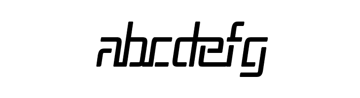 Republika III Cnd Italic  Free Fonts Download