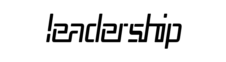 Republika III Cnd Italic  Free Fonts Download