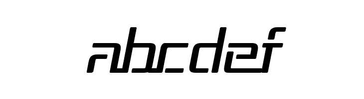 Republika III Italic  Free Fonts Download