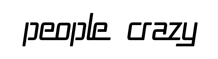 Republika Cnd Italic  Free Fonts Download