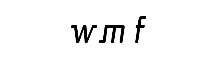 Republika Cnd Italic  Free Fonts Download