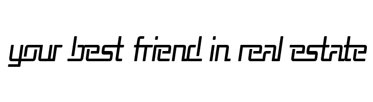 Republika Cnd Italic  Free Fonts Download