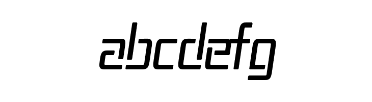 Republika II Cnd Italic  Free Fonts Download